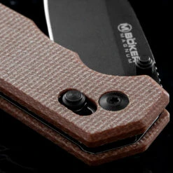Magnum Rockstub Micarta Folding Knife -Outdoor Gear Store 01SC710.3 32489.1692804730