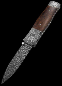 David Steier Custom Ironwood Damascus