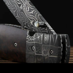David Steier Custom Ironwood Damascus -Outdoor Gear Store CUS BS23 19det2 29125.1687947753.1280.1280 98329.1687963078