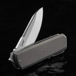 Maserin Silver 410 Titanium Folding Knife -Outdoor Gear Store MAS410 T.2 72351.1688740044.1280.1280 60029.1689085761