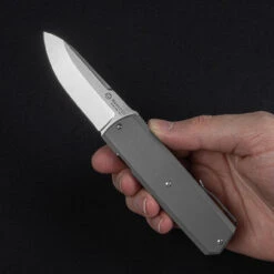Maserin Silver 410 Titanium Folding Knife -Outdoor Gear Store MAS410 T 93717.1688743204.1280.1280 54365.1689085761