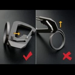 MecArmy CH1 EDC Titanium Keyring 20 MecArmy CH1 EDC Titanium Keyring -Outdoor Gear Store mec ch1det9 72197.1587416058